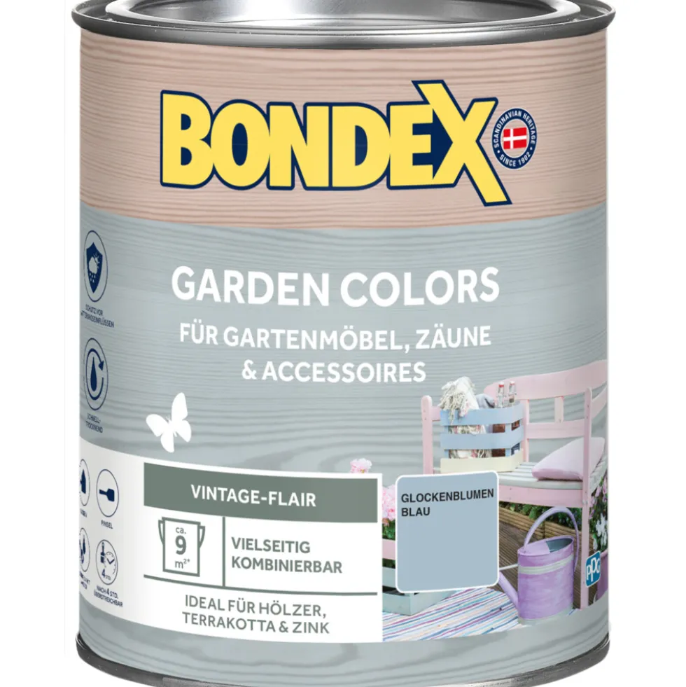 BONDEX Garden Colors Glockenblumen Blau 750 ml
