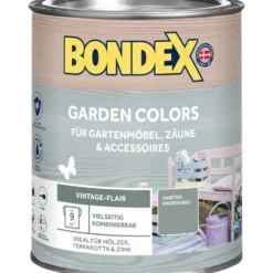 BONDEX Garden Colors Sanftes Weidengrau 750 ml