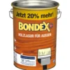 BONDEX Holzlasur für Aussen hellblau-grau 4,8 Liter