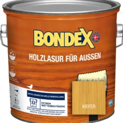 BONDEX Holzlasur für Aussen Kiefer 2,5 Liter