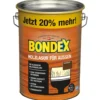 BONDEX Holzschutzlasur 4,8 Liter in Nussbaum, für Außen