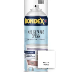 BONDEX Kreidefarbe Spray Weiss 400ml
