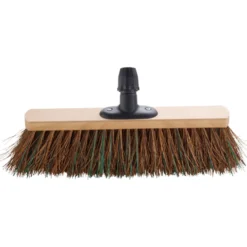 Botanika-Besen 40 cm mit Naturfaserborsten und Gewinde