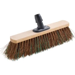 Botanika-Besen 40 cm mit Naturfaserborsten und Gewinde