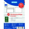 Briefumschläge C6 selbstklebend 25 Stück in weiß