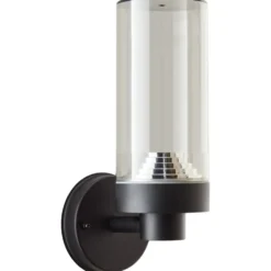 Brilliant Außenwandleuchte E27 40 Watt sand-schwarz