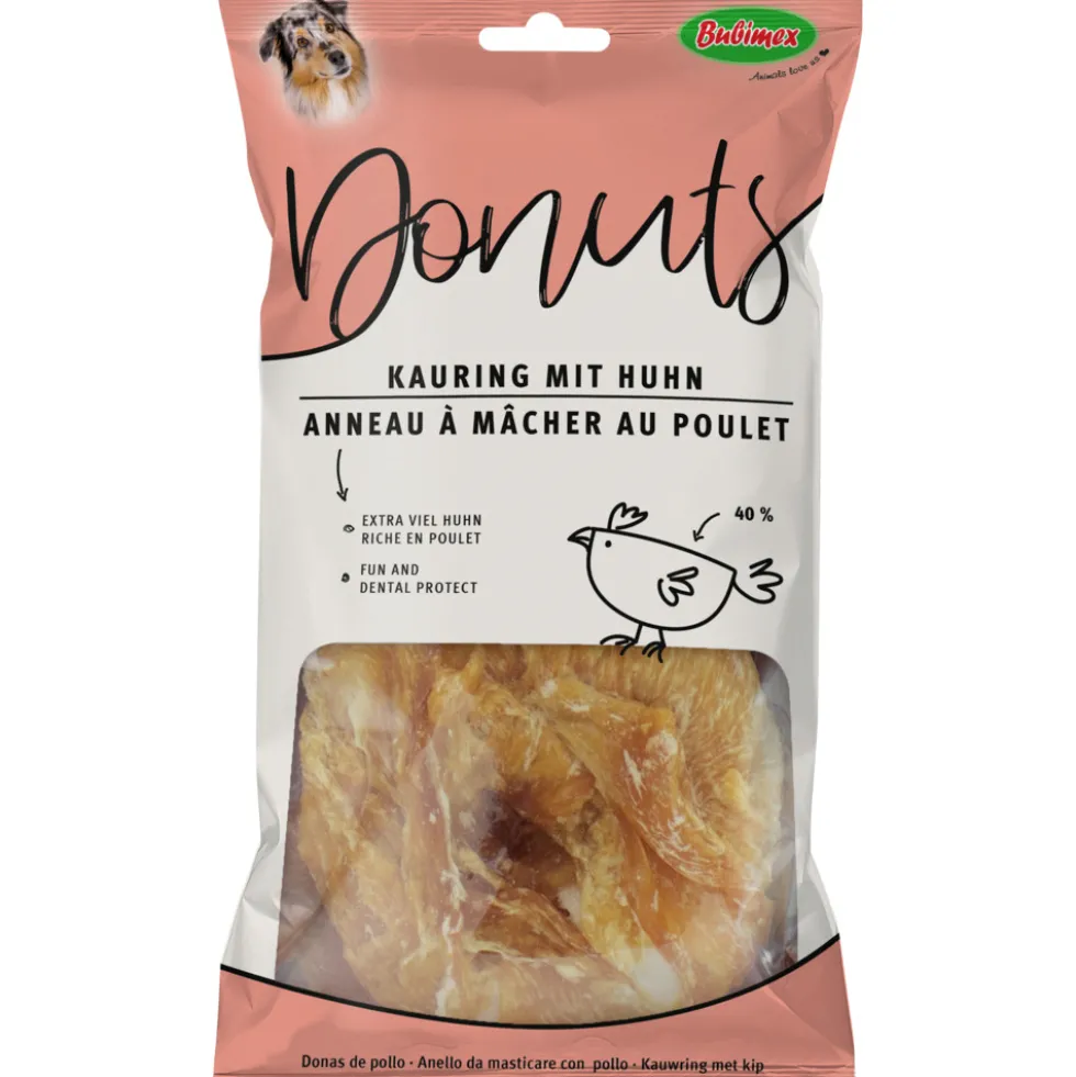 Bubimex ''Chickies Donuts'' Kauring mit Huhn 150g