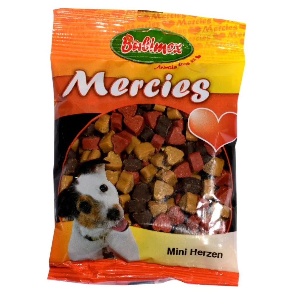 Bubimex Mercies Mini-Herzen 100 g