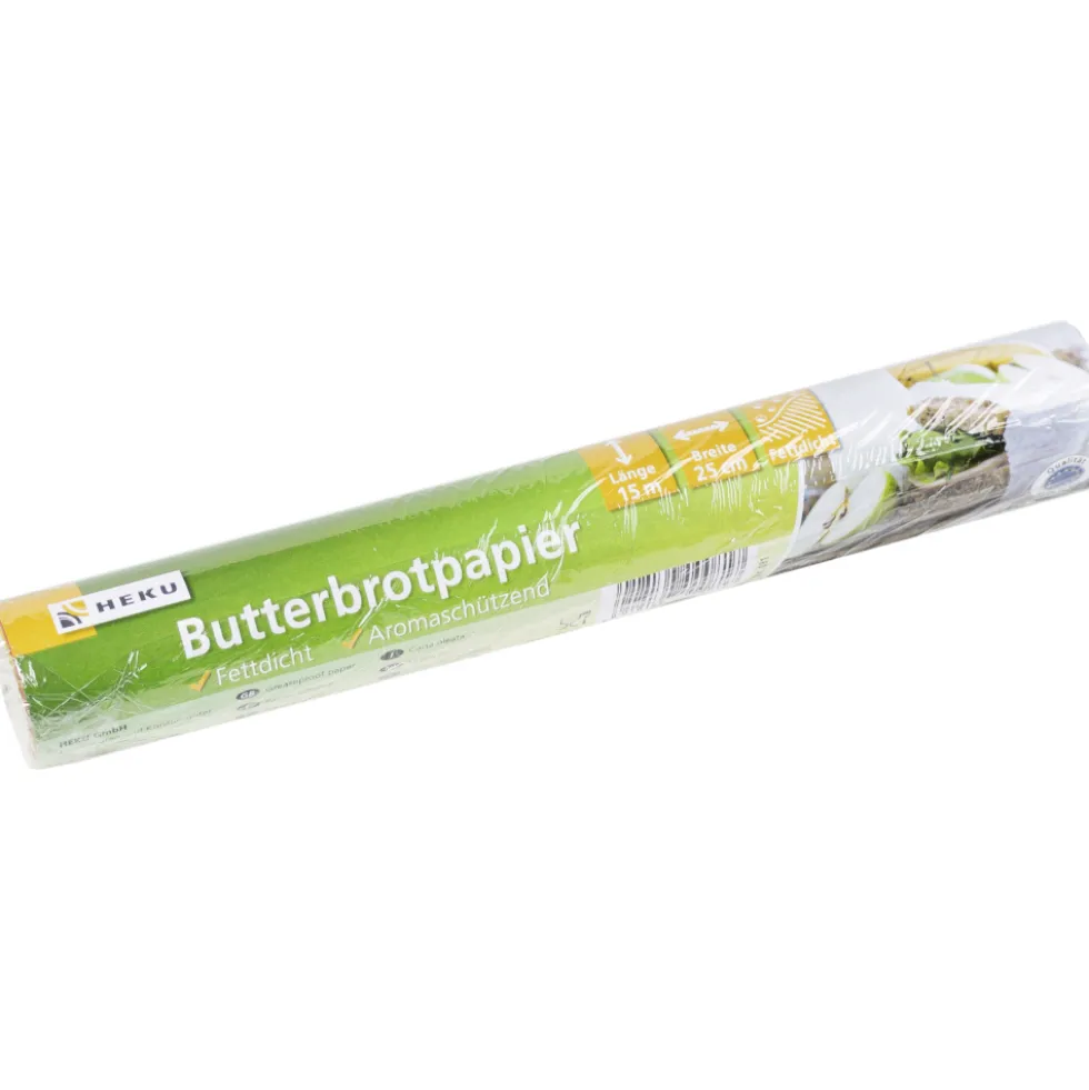 Butterbrotpapier, Rolle, 15 m x 25 cm