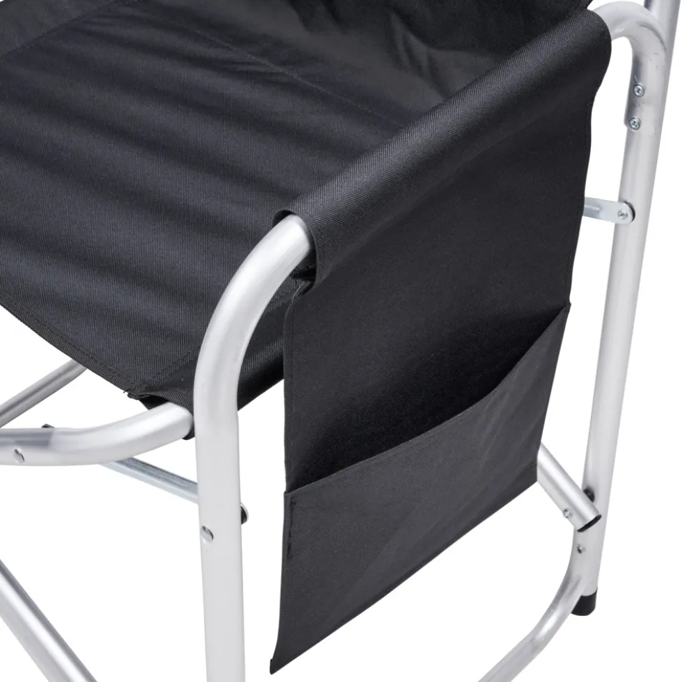 Camping-Faltstuhl mit Klapptisch und Tasche