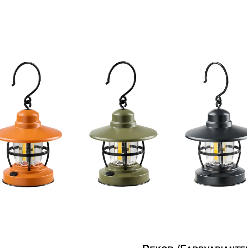 Campinglampe 10,5 x 12,5 cm in Farbauswahl
