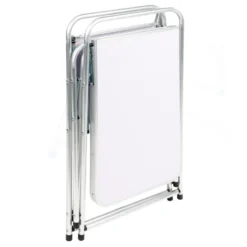 Campingtisch klappbar, mit Aluminiumgestell, Windschutz und MDF-Platte