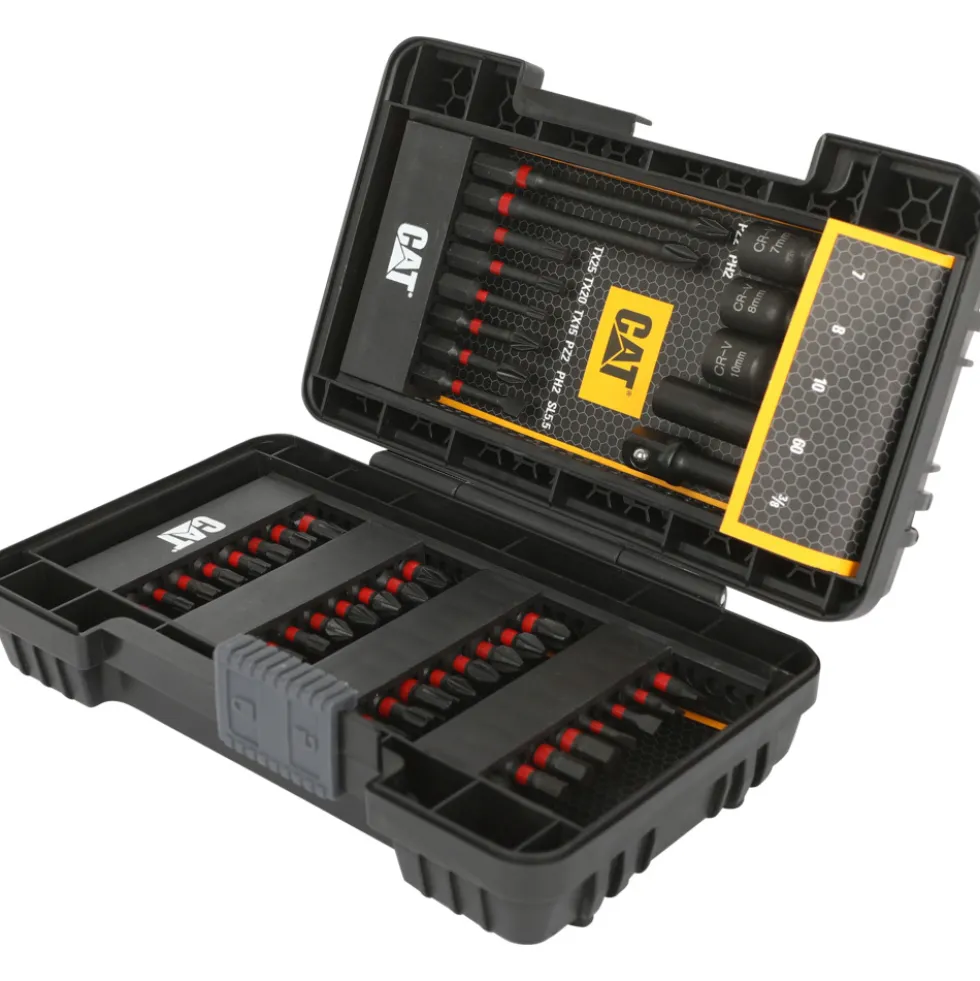 CAT Torsion Schraubendreher-Bit-Set DA1902, 45 Teile