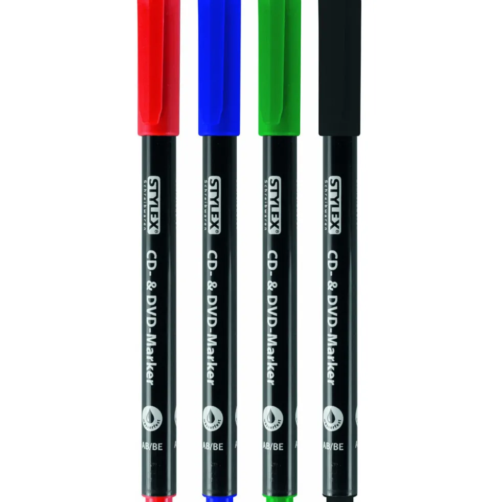 CD Marker-Set 4 Stück, 4 Farben