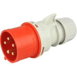 CEE Stecker 5-polig 32 A aus Kunststoff mit 400 V