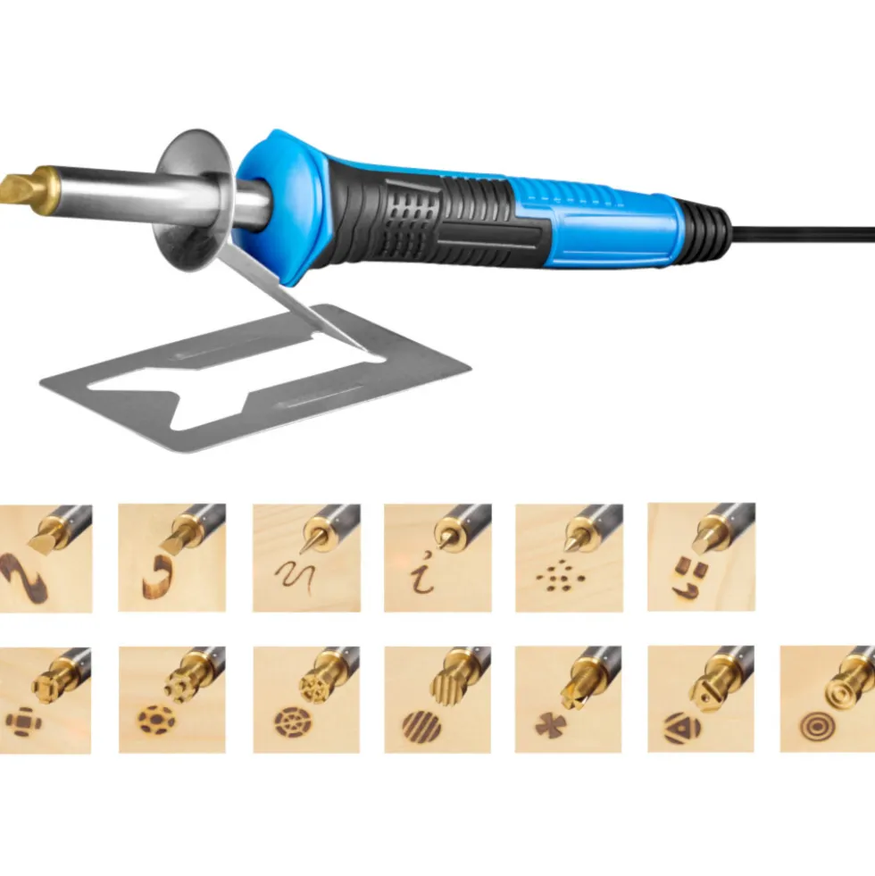 CFH Brandmalkolben Set BM245 230V 30W Bleistiftform mit Sicherheitsablegeständer