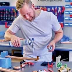 CFH Turbo-Lötbrenner-Set LM1750, inklusive Druckgasdose