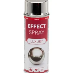 Chromlack 400ml chrom silber Lackspray Effektlack Chromspray Dekospray