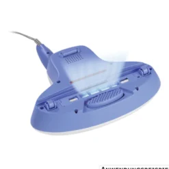 CLEANmaxx Milben-Handstaubsauger mit UV-C Licht, blau weiß