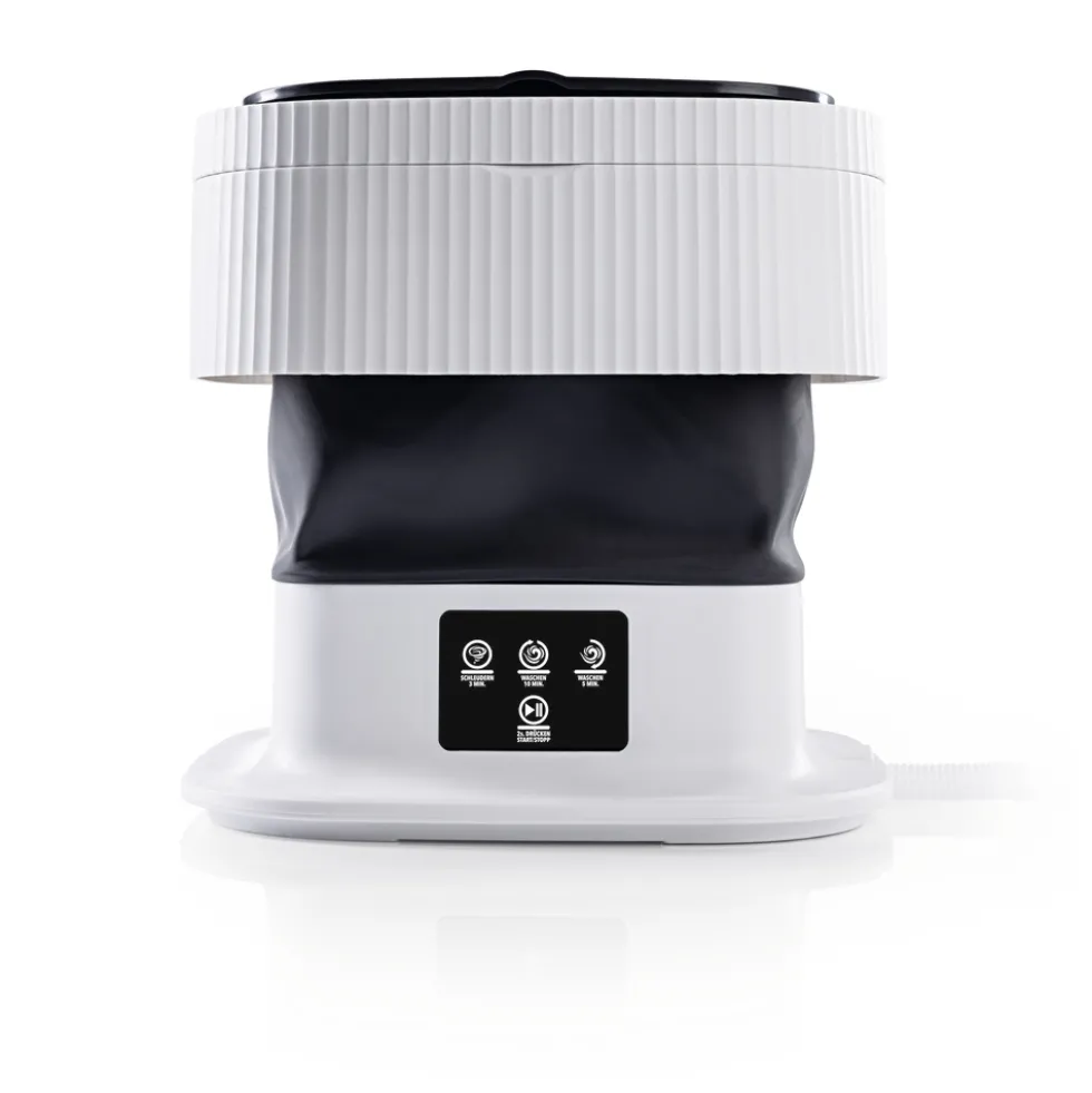 CLEANmaxx Mini-Waschmaschine 40W weiß