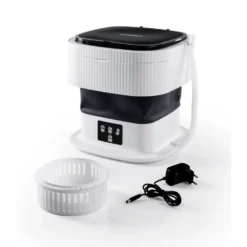 CLEANmaxx Mini-Waschmaschine 40W weiß