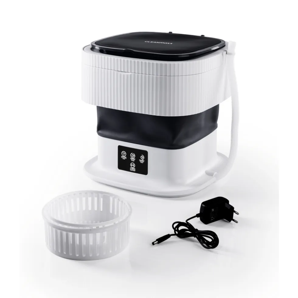 CLEANmaxx Mini-Waschmaschine 40W weiß