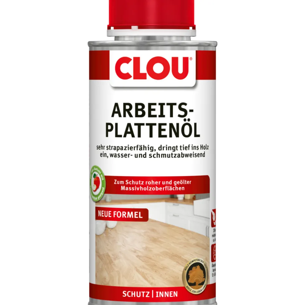 Clou® Arbeitsplattenöl farblos 250 ml