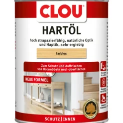 Clou® Hartöl Nr. 0 farblos 2,5l
