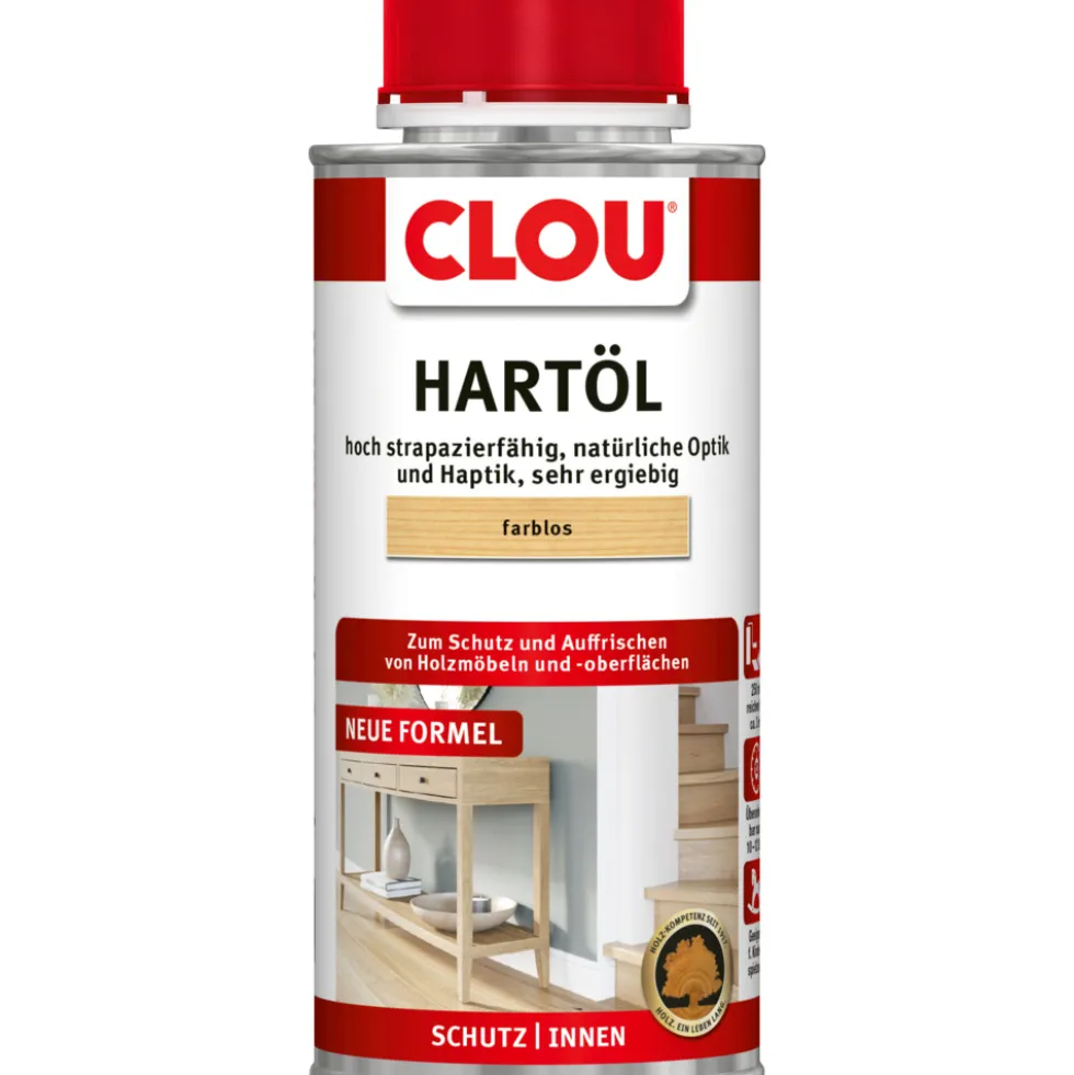 Clou® Hartöl Nr.0 farblos 250 ml