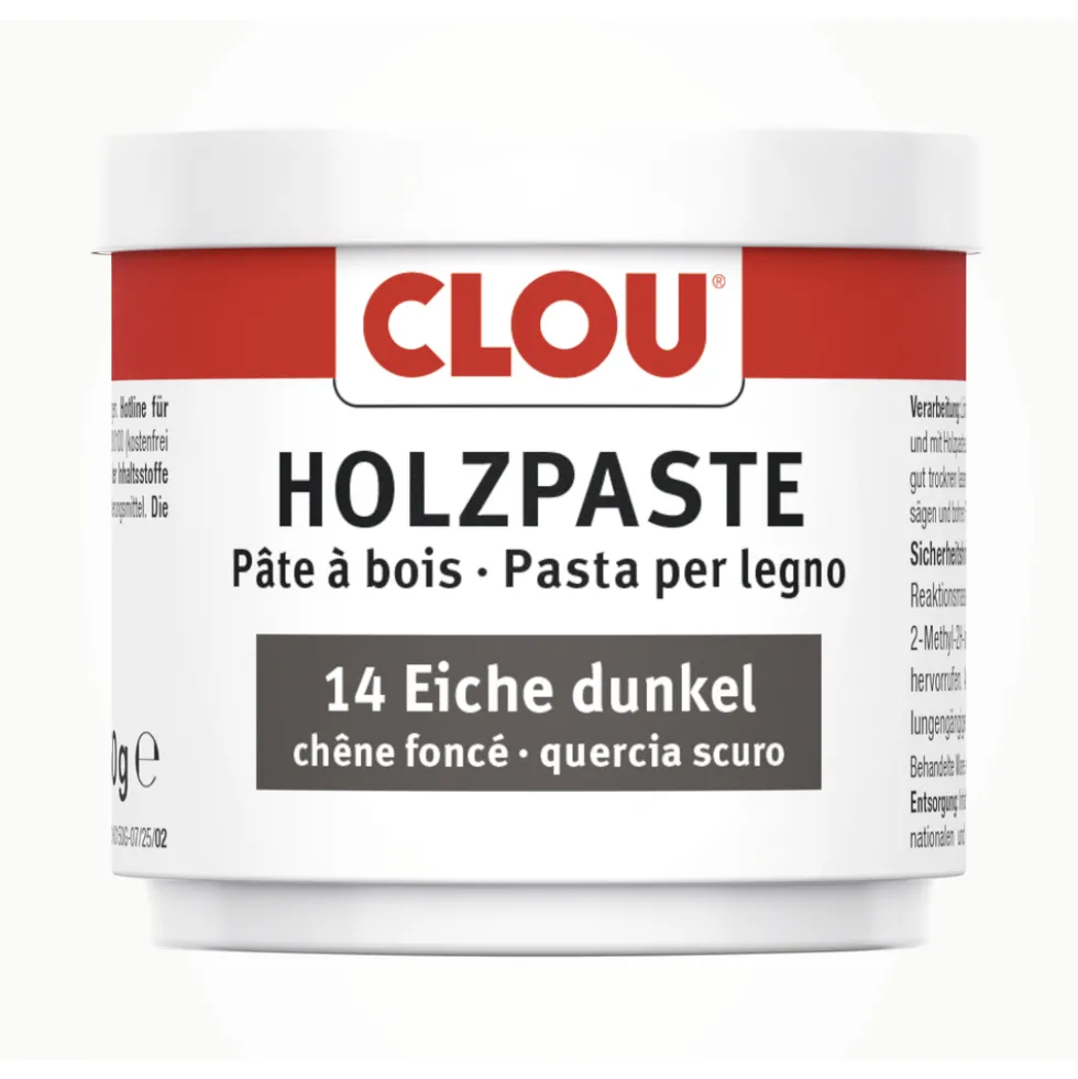 Clou® Holzpaste-Dose Holzreparaturmasse Nr.14 eiche dunkel