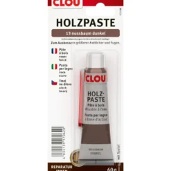 Clou® Holzpaste nussbaum dunkel 60 g