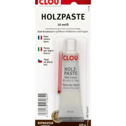 Clou® Holzpaste weiß 60 g
