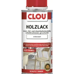 Clou® L11 AQUA-Holzlack 250 ml seidenmatt