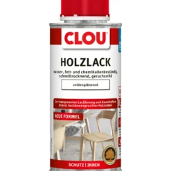 Clou® L11 AQUA-Holzlack 250 ml seidenglänzend