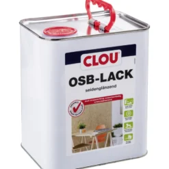 Clou OSB-Lack 3 Liter seidenglänzend