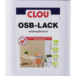 Clou OSB-Lack 3 Liter seidenglänzend