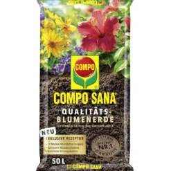 COMPO SANA® Qualitäts-Blumenerde 50 Liter