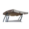 Dachplane Hollywoodschaukel 228 x 120 cm creme