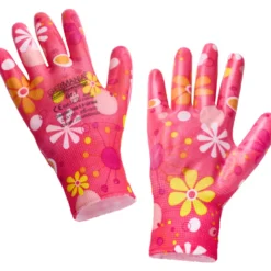 Damen Gartenhandschuhe Größe 7 in verschiedenen Blumenmotiven