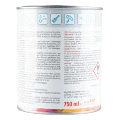 DECOPRO Acryl Glanzlack goldgelb RAL 1004 für innen und außen