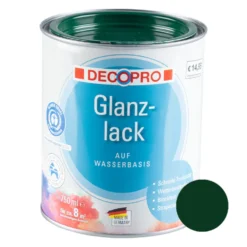 DECOPRO Acryl Glanzlack moosgrün RAL 6005 für innen und außen