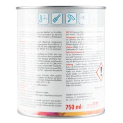 DECOPRO Acryl Glanzlack reinweiß RAL 9010 für innen und außen