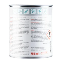 DECOPRO Acryl-Heizkörperlack hochglänzend in weiß für den Innenbereich