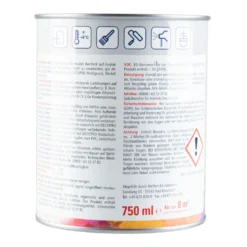 DECOPRO Acryl Seidenmattlack goldgelb RAL 1004 für innen und außen