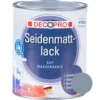 DECOPRO Acryl silbergrau Seidenmattlack 750 ml