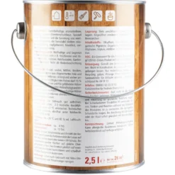 DECOPRO Dauerschutzlasur mahagoni seidenglänzend 2,5 Liter