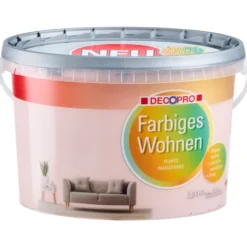 DECOPRO Farbiges Wohnen Rosé 2,5 L