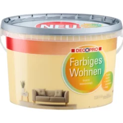 DECOPRO Farbiges Wohnen Sonne 2,5 L