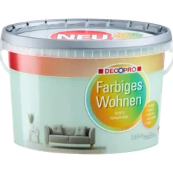 DECOPRO Farbiges Wohnen Wasabi 2,5 L