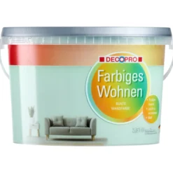 DECOPRO Farbiges Wohnen Wasabi 2,5 L